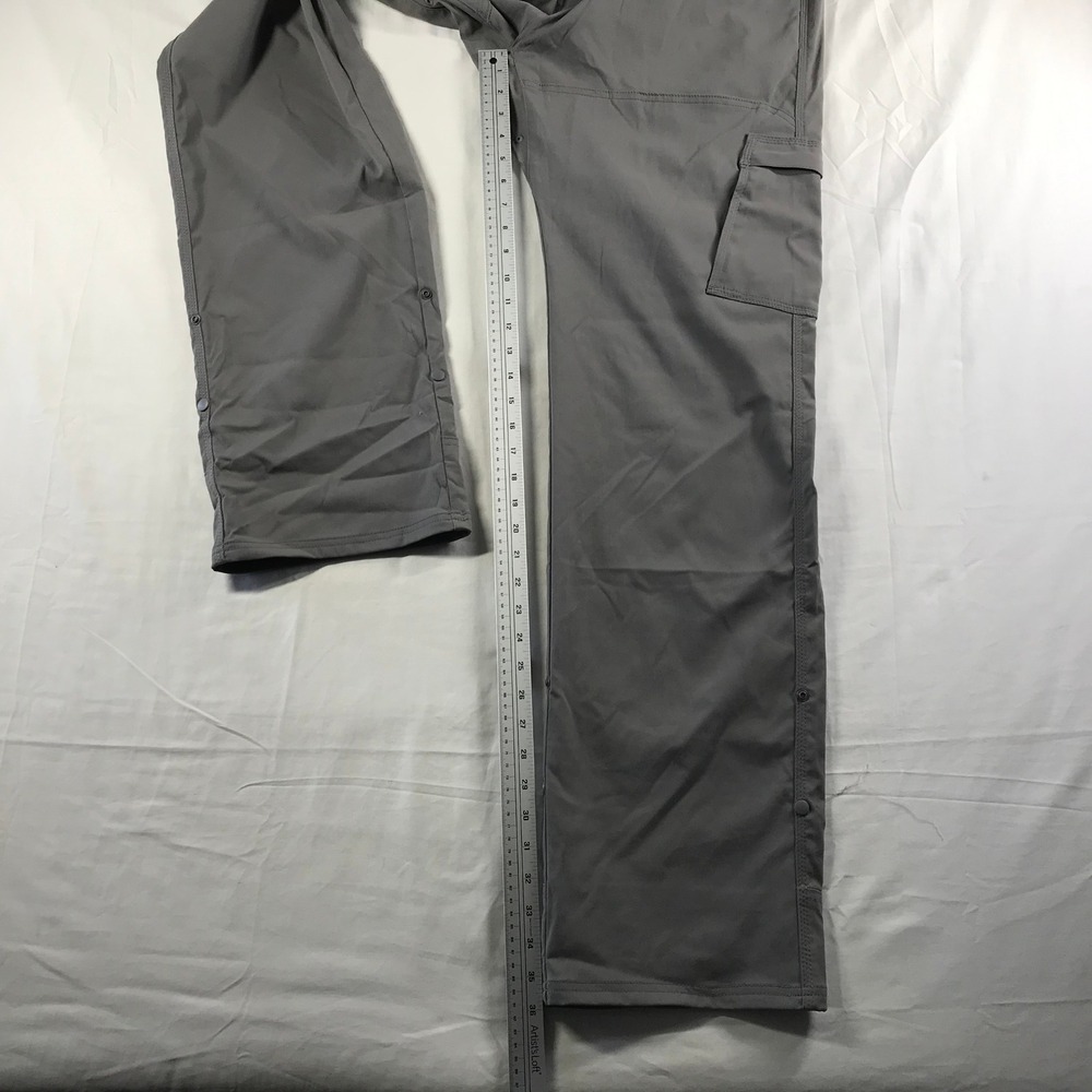 Prana Stretch Zion Pant Mens 38x36 Pewter Grey Relaxed Straight Hiking 2056941 - Picture 4 of 8